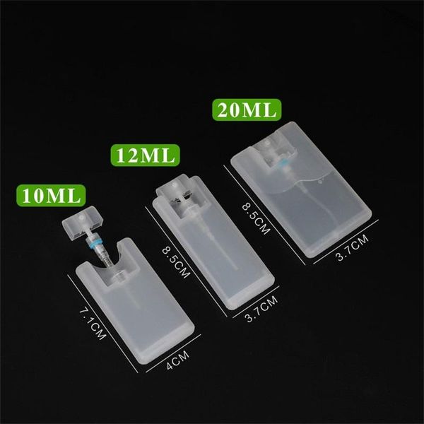

card type separate bottling portable perfume bottles monochromatic frosted transparent spray bottle travel new 0 6qc3 p2