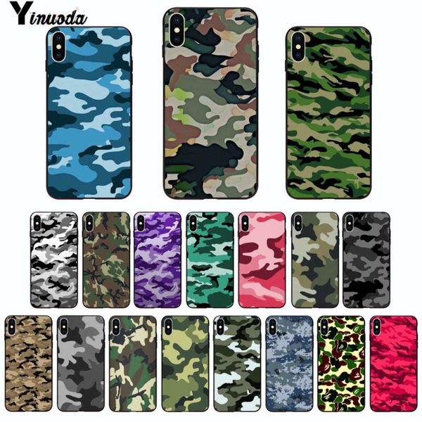 

qayinuoda mobile camouflage cover soft shell military uniform black vip 8 7 6 6s plus x xs max 5 5s se xrlk