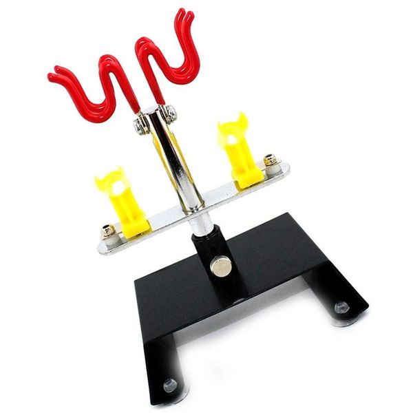 

professional airbrush holder support kit with airbrush clip 360 Â° bench workbench