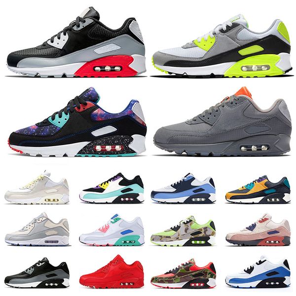 

2020 new mens womens running shoes triple black 90s supernova white unc glasgow men women trainers athletic sports sneakers outdoors, White;red