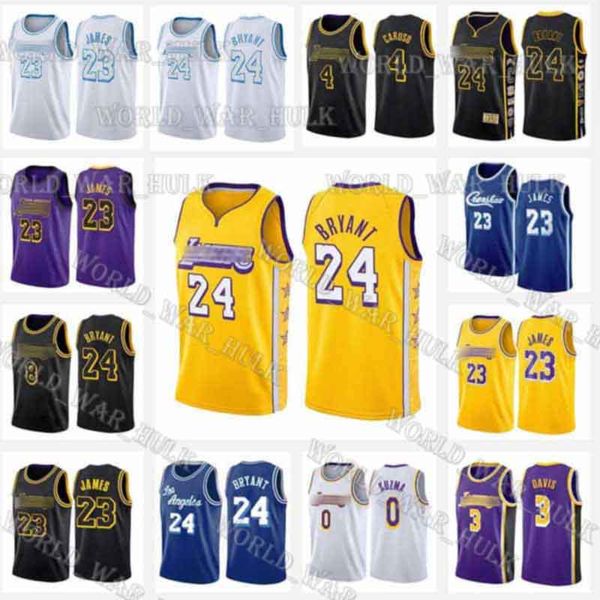 

men youth kids 2021 new 6 lebron 23 james jersey city anthony 3 davis kyle alex 4 caruso kuzma los angeles lakers basketball, Black;red