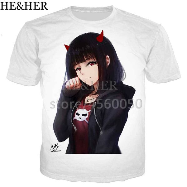 

anime nekopara shaman king 3d print shirts plus size comics graphic men clothing