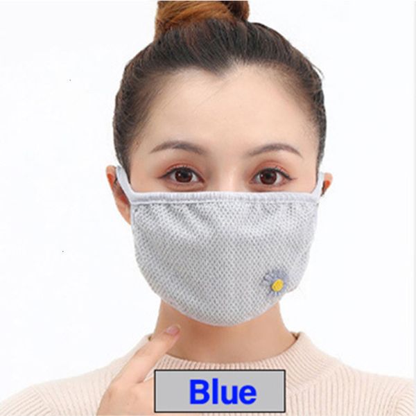 

women girl 2021 fashion new designer lace dust proof outdoor flower warm cotton mask reusable washable winter mouth
