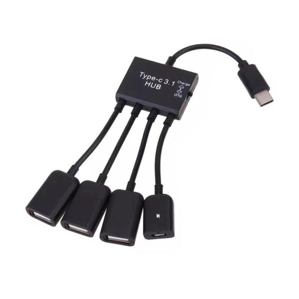 

1 набор высоких usb 2.0 4 порты hub удлинитель splitter адаптер преобразователь для ноутбука пк компьютер u дисковая клавиатура зарядное уст