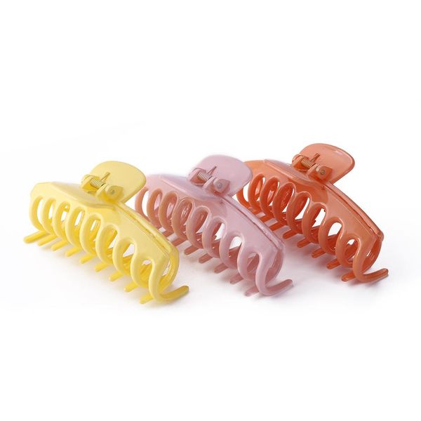 

1шт женщины коготь волос зажим пластиковый зажим для волос partition шпилька зажим для укладки волос средства bbyyzu sweet07