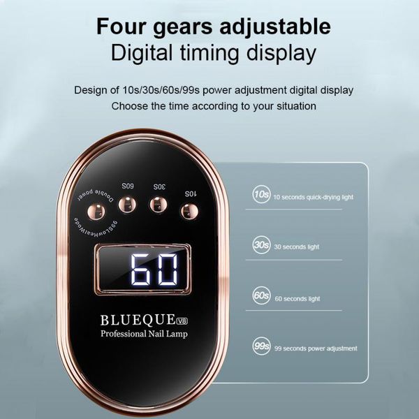 

nail dryers uv lamp with smart sensor 72w professional lampuv led nails dryer gel light for manicure portable tools