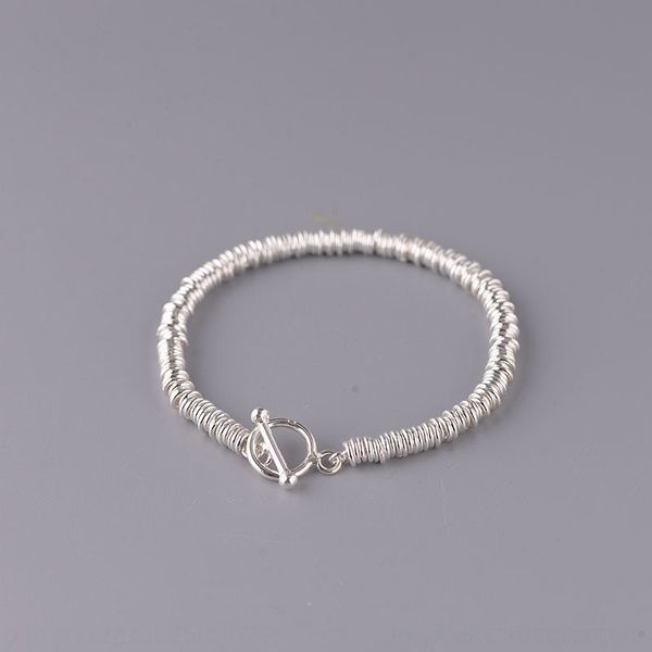 

hopof jinluwang s925 plain silver polishing braceletring kbtqn women's simple and fresh bracelet multi ring silver bracelet braceletcra, Golden;silver