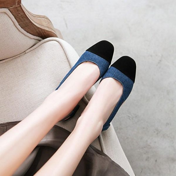 

dress shoes oversized 12 13 14 high heels sandals women woman summer ladies round-headed and thick-heeled, Black