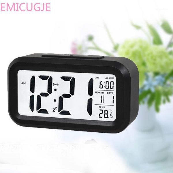

other clocks & accessories clock student lcd display snooze kids konesky battery sensor nightlight office table digital alarm1