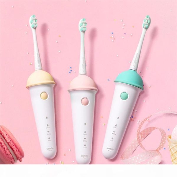 

new usmile ice cream children electric toothbrush rechargeable household sonic vibration waterproof automatic toothbrush for kids