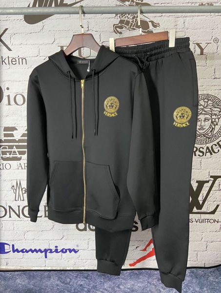 

2020 mens sportswear sportswear men's suit clothes season hooded sweatshirts men's hoodies casual basketball sportswear, Gray