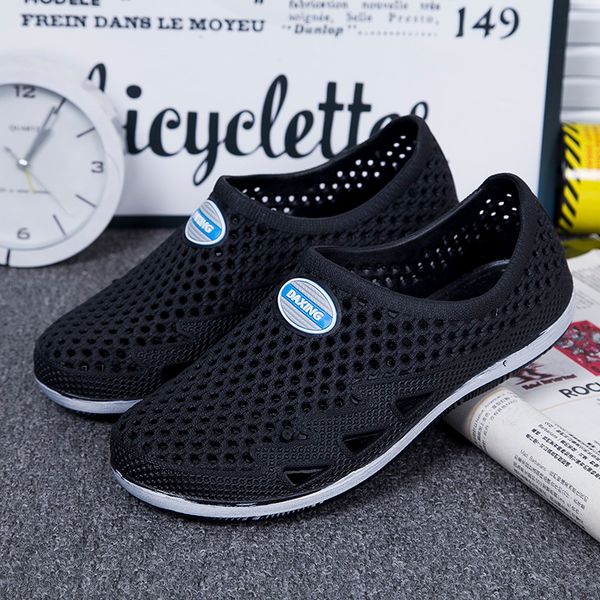 

quality high flip arrival men's men sandals flops summer beach sneakers anti-slip zapatos hombre casual shoes wholesale 42, Black;red