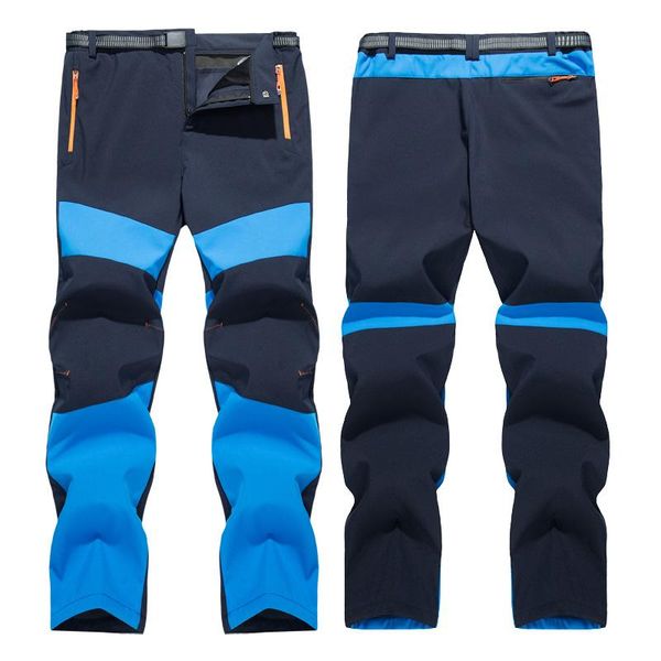 

men's pants assault outdoor plus velvet thickening warmth waterproof windproof autumn and winter hiking size, Black