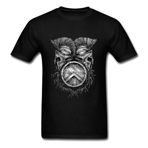 

sport xxxl summer t shirts spartan helmets round neck cotton short sleeve funny t-shirt new arrival men's shirt street style fashion