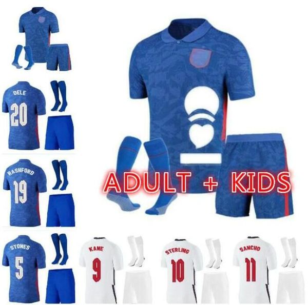 

kids kit 20 21 sterling kane rashford dele soccer jersey lingard sturridge rashford youth football shirt uniform 2020 2021, Black;yellow