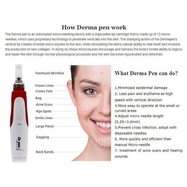 

dr pen ultima n2-w professional microneedling pen microneedle derma mesotherapy auto pen skin care beauty tools system therapy p