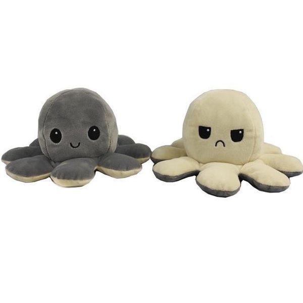 

two sided ocs plush stuffed doll toy different sides to show different moods soft simulation ocs plush toy for kids h jllkcb