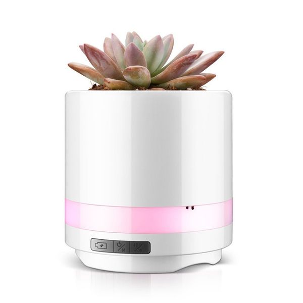 

car wireless speaker potted purifier abs pp smart touch sensing play piano can sing reduce radiation air purification