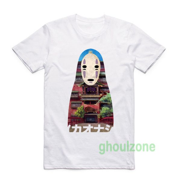 

2019 fashion short creative printed spirited away japanese hayao miyazaki t-shirtsummer t-shirt sport hooded sweatshirt hoodie
