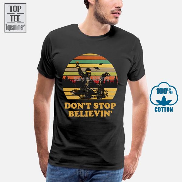 

bigfoot don't sbelievin' vintage funny bigfoot tshirt black color men s 4xl sport hooded sweatshirt hoodie