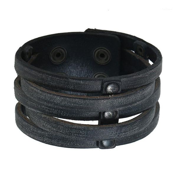 

pu leather bracelet wristband bangles men bracelets jewelry1, Golden;silver