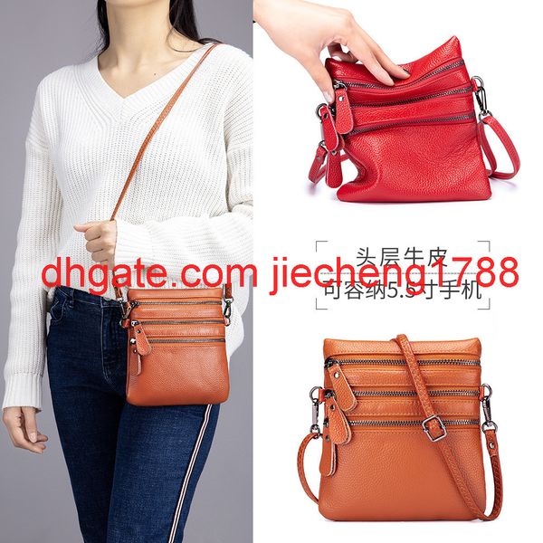 

straddle mobile bag leather mini bags 2020 women, Red;black