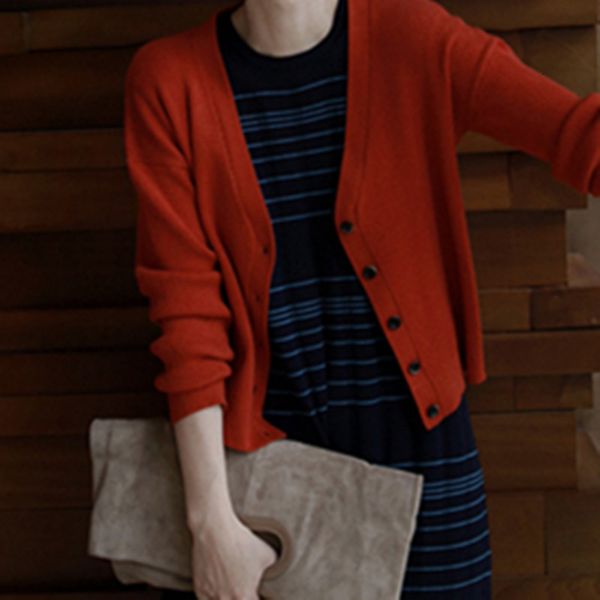 

2021 women's jersey 100% cashmere mesh arrival winter vneck cardigans woman pattern clothes jumpers 4-color c0du, White;black