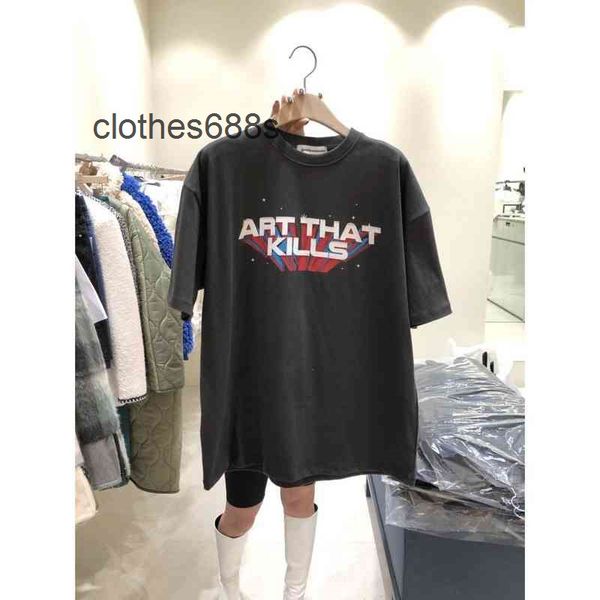 

designer men's sweaters gallerydept t shirt atk art that kills vintage reverse design letter short sleeve shirtsmlv7, White;black
