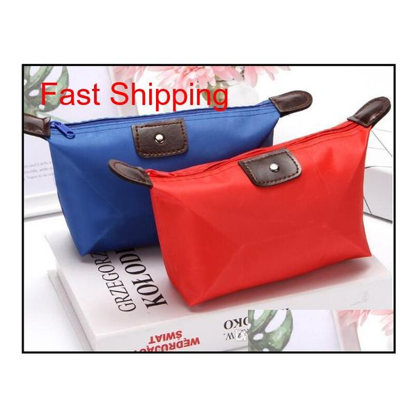 

lady makeup pouch waterproof cosmetic bag clutch toiletries travel kit casual small purse candy qylmou my_home2010