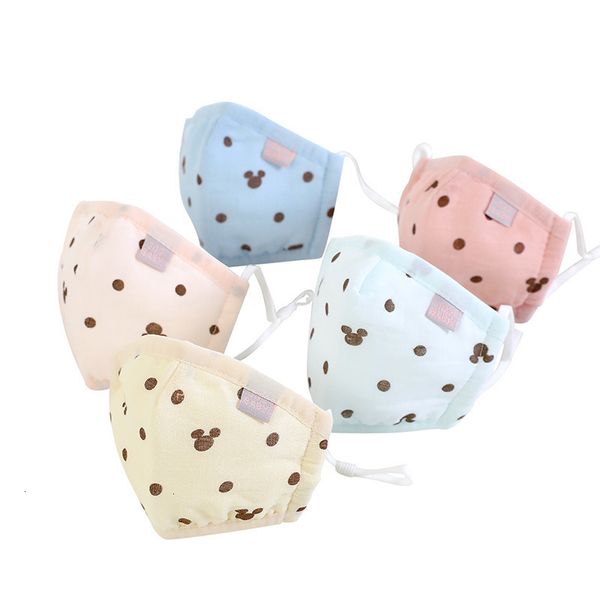 

years mask kids cotton 3-7 face old gauze child windproof reusable mask 1-3 years old kindergarten baby dust mask fast s