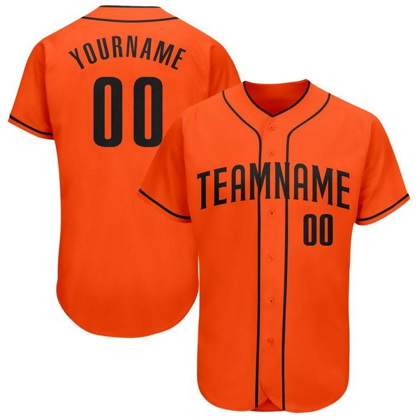 

custom orange black-0001 authentic baseball jersey, Blue;black