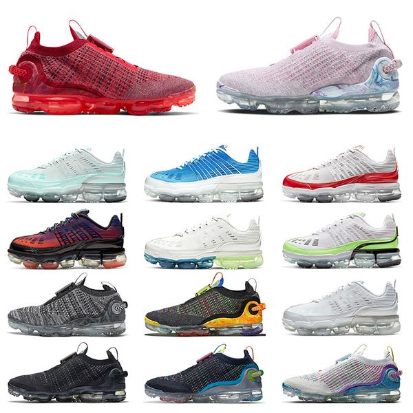 

2021 new arrival mens womens 2020 trainers 360 running shoes triple black white runners dark grey pure platinum men women sports sneakers, White;red