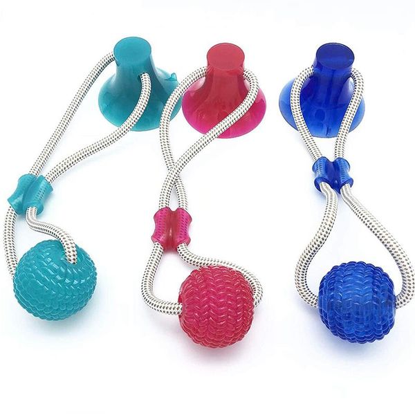 

interactive dog insiactive push push tpr ball toys pet molear укус игрушка эластичные веревки собака чистка зубов жевание pet pet puppy dog