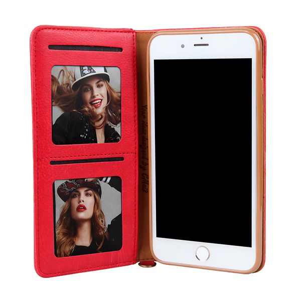 

leather phone case for iphone12 11pro max xs 7 8plus wallet cover for samsung note20 ultra wholesale