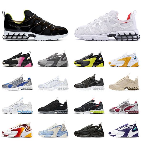 

2020 zoom 2k spiridon kukini cage 2 men women running shoes black triple white pure platinum track mens trainers sports sneaker runners