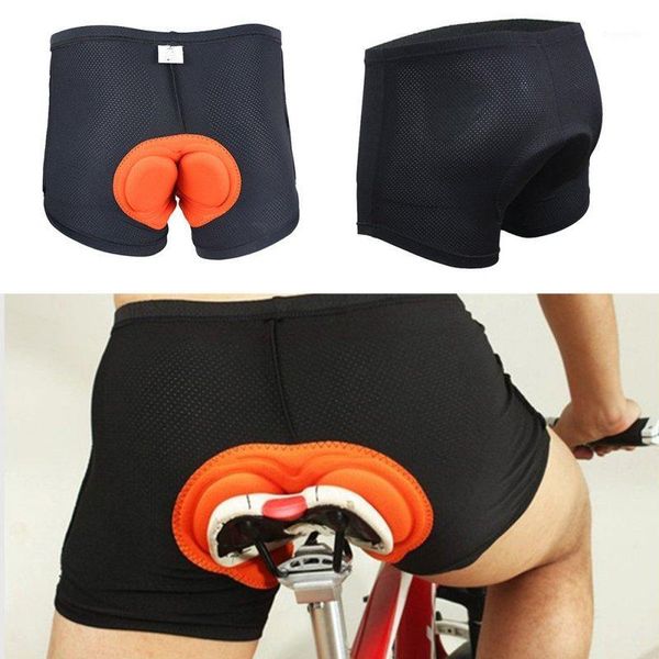 

women men's bicycle cycling shorts underwear sponge gel bicycle pants 3d padded bike trousers sportswear accessories t1, Black;blue