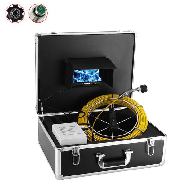 

23mm 1000tvl lens 20m cable inspection pipe camera 12v 4500mah battery 7'' pipeline endoscope industrial sewer camera