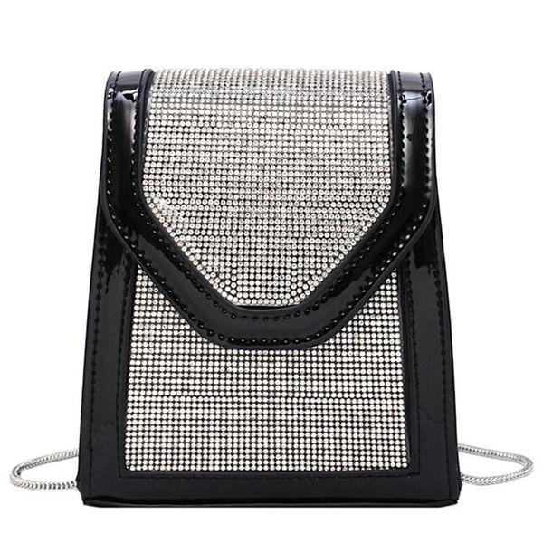 

tftp-rhinestone inlaid for evening party fashion banquet fashion shoulder storage totes bags for women lady