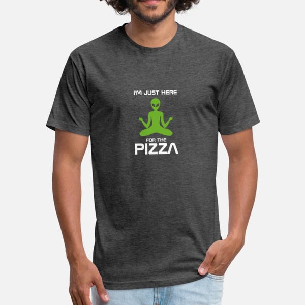 

here for the pizza - alien, space t shirt fun popular custom tracksuit hoodie sweatshirt