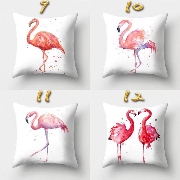 

pillowcase flamingo printed cushion cover 4545 sofa cushions pillow cases polyester home decor pillow covers kd 0100 swy bbydzy packing2010