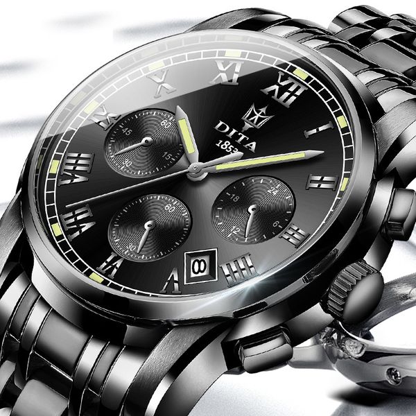 

quartz mens watches brand luxury leather men casual sport male clock watch relogio masculino