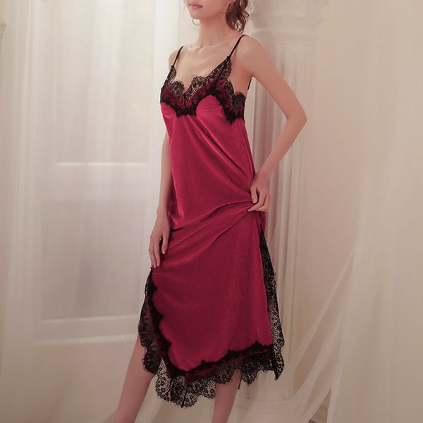 

woman lingeries lace women lace nightgown sleeve lingerie pajamas sleepwear women sleepwear pajamas sexe lingeries summer lingerie, Black;white