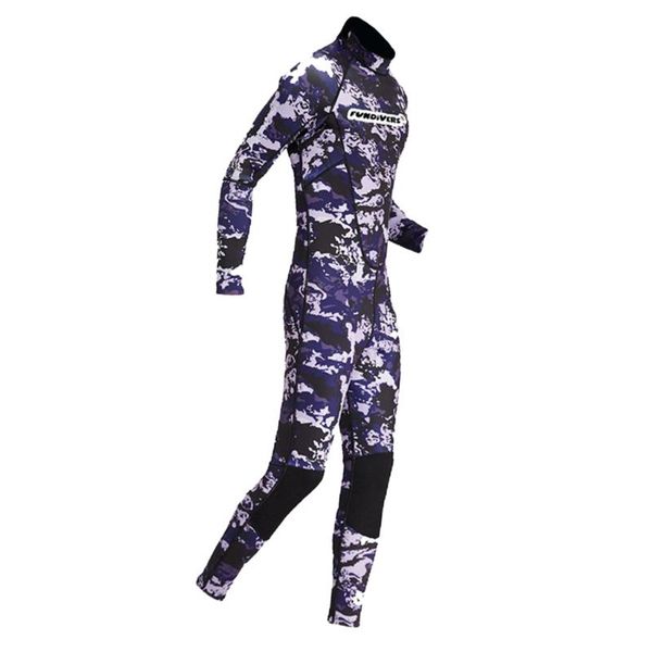 

mens 3mm full wetsuit surfing suit one piece swimsuit wet suit - upf50+ uv