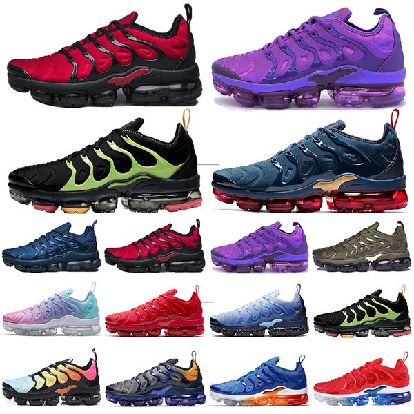 

tn tns plus mens\routdoor\rshoes womens triple black green grape men women trainer outdoor sports sneakers oversize 36-47