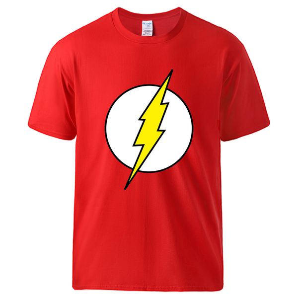 

the big bang theory flash print mens summer short sleeve brand hip hop streetwear homme black tee hooded sweatshirt hoodie men t shirt