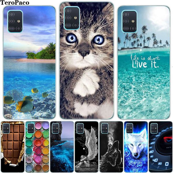 

samsung galaxy a51, a71, a515, a715 soft silicon sheath