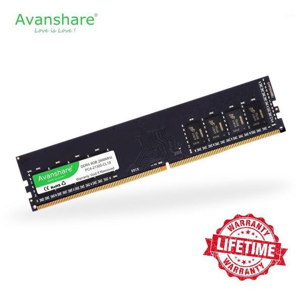 

avanshare ddr4 memory ram 4gb 8gb 16gb 2666 2400mhz 288pin lifetime warranty high performance speed deskintel amd inter stic1