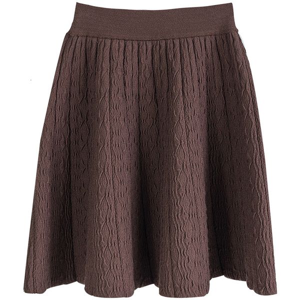 

new 2021 a-line pleated knitted high waist mini skirt femme elegant jupe saia women summer white skirts 1242, Black