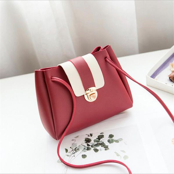 

simple women shoulder bags pu leather luxury ladies handbags casual clutch evening messenger bag totes