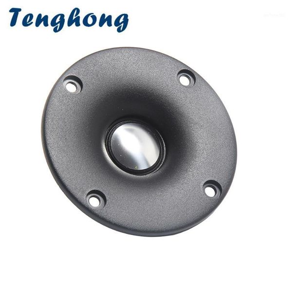 

tenghong 2pcs 3 inch tweeter speakers 4ohm 20w aluminum ndfeb treble loudspeaker bookshelf audio speakers for home theater diy1
